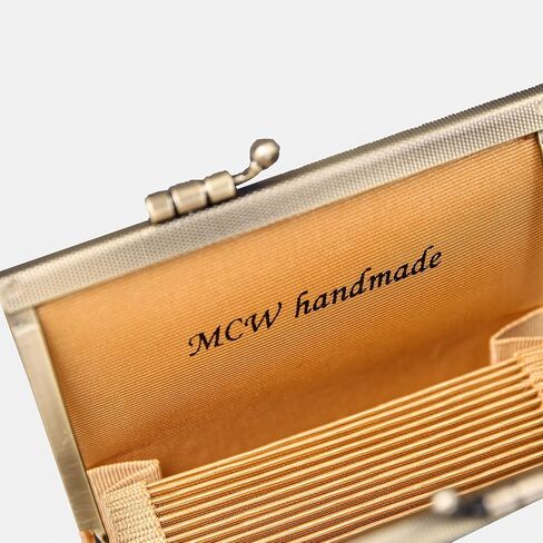 Angelina's Palace Carpet Wallet Vintage Kiss Lock ID Pouch,Clasp Card Holder in Kuwait