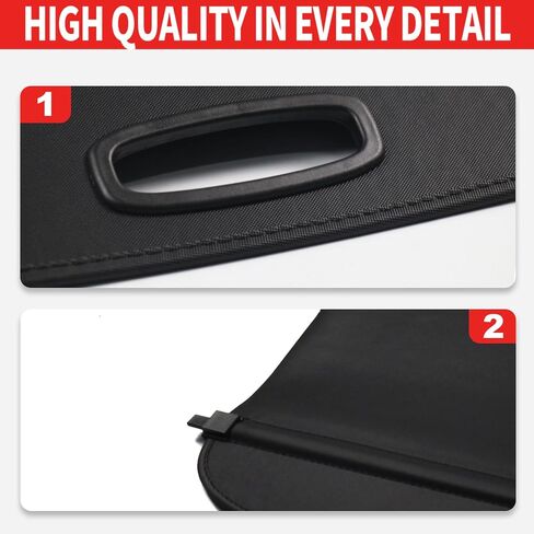 Marretoo Cargo Cover for Toyota Corolla Cross 2022 2023 2024 2025 Retractable Rear Trunk Cover Luggage Security for Toyota Corolla Cross Accessories (Not for Corolla) Factory Style SUV Security Shade in Saudi Arabia