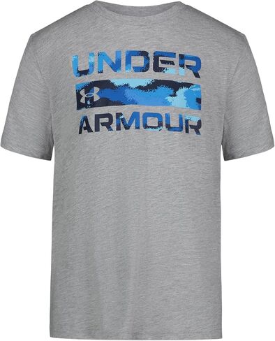 Under Armour Boys' Short Sleeve Shirt, Crewneck, Lightweight and Breathable, Legacy in Saudi Arabia
