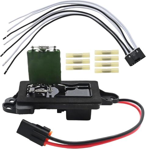مجموعة المقاوم للمحركات المنفخة HVAC مع تسخير 89019088 973-405 بديل لـ Chevy Silverado 2003-2006 Tahoe Avalanche Suburban GMC Sierra Cadillac Escalade 89018308 89018596 in Saudi Arabia