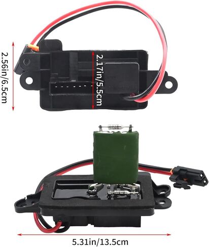 مجموعة المقاوم للمحركات المنفخة HVAC مع تسخير 89019088 973-405 بديل لـ Chevy Silverado 2003-2006 Tahoe Avalanche Suburban GMC Sierra Cadillac Escalade 89018308 89018596 in Saudi Arabia