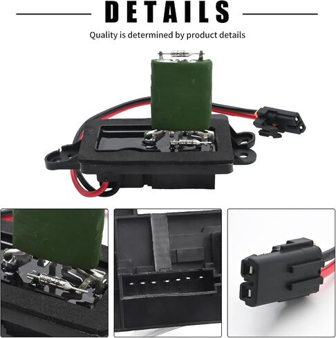 مجموعة المقاوم للمحركات المنفخة HVAC مع تسخير 89019088 973-405 بديل لـ Chevy Silverado 2003-2006 Tahoe Avalanche Suburban GMC Sierra Cadillac Escalade 89018308 89018596 in Saudi Arabia