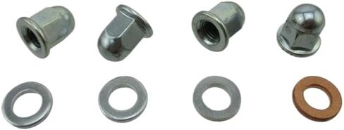 6mm Head Stud Nuts Compatible With Z50 CRF50 C70 CT70 CL70 SL70 S65 XL70 Models(10 Sets) in Saudi Arabia