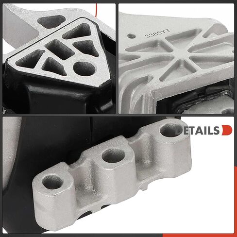 A-Premium 3PCS Engine Motor Mount Transmission Mount and Torque Strut Mount Set Compatible with Dodge Dart 2013 2014 2015 2016 L4 2.0L, Automatic Transmission, Replace# 68081488AH, 68081491AF in Saudi Arabia