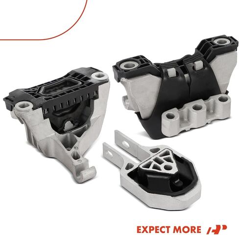 A-Premium 3PCS Engine Motor Mount Transmission Mount and Torque Strut Mount Set Compatible with Dodge Dart 2013 2014 2015 2016 L4 2.0L, Automatic Transmission, Replace# 68081488AH, 68081491AF in Saudi Arabia
