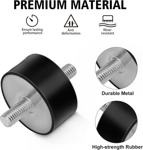 JERBOR 2Pcs Engine Isolator Mount Fit for Polaris Sportsman 335 400 450 500 700 800, Engine Top Motor Mount Rubber 3110044 3022071 3021936 3023593 3024012 in Kuwait