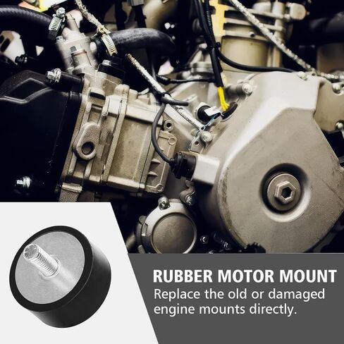 JERBOR 2Pcs Engine Isolator Mount Fit for Polaris Sportsman 335 400 450 500 700 800, Engine Top Motor Mount Rubber 3110044 3022071 3021936 3023593 3024012 in Kuwait