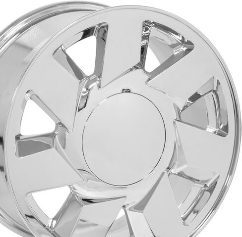 عجلات OE CA01 17 بوصة الحافات تناسب DTS نمط 5x115 17x7.5 Chrome - Hollander 4553 (مجموعة من 4) in Saudi Arabia
