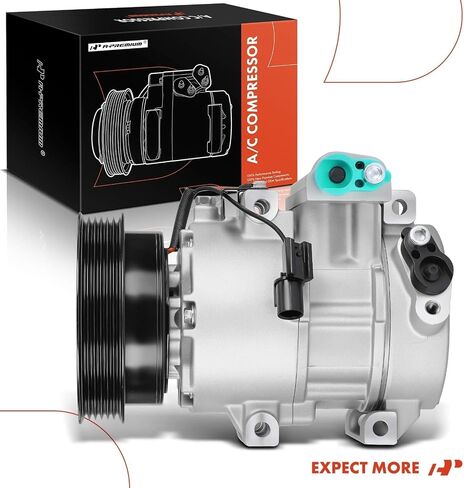 A-Premium Air Conditioner AC Compressor with Clutch Compatible with Kia Forte 2010-2013, Forte Koup 2010-2013, Forte5 2012-2013, 2.0L 2.4L in Saudi Arabia