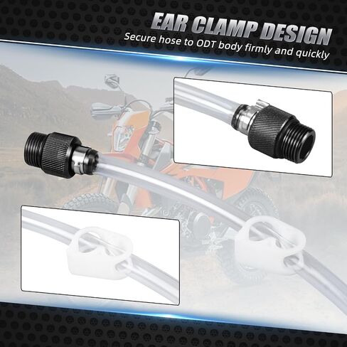 NICECNC Orange Oil Change Drain Tool Compatible with KTM 250/350 EXC F 2015-2023 250/350 SXF 2015-2024 250/350 XC-F 250 XCF-W 2015-2016 350 XCF-W 2015-2022 See Fitment in Saudi Arabia