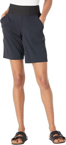 prAna Koen Flat Front Shorts Black LG (Women's 12-14) in Saudi Arabia