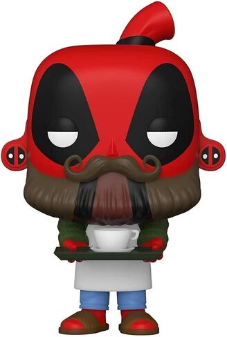 POP Marvel: Deadpool 30th - Deadpool in Cake, Multicolor, Standard in Saudi Arabia