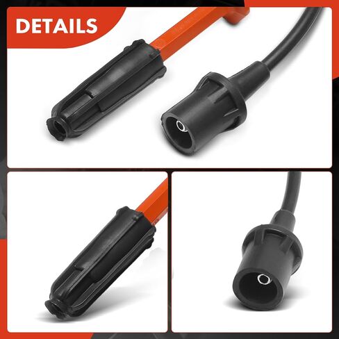A-Premium 2PCS Spark Plug Wires Compatible with Mercedes-Benz C230 1997-2000/2002 2.3L, SLK230 1998-2003 2.3L in Saudi Arabia