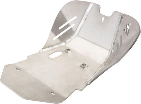 Tusk Aluminum Skid Plate Silver Compatible with Honda CRF230F 2003-2019 in Saudi Arabia