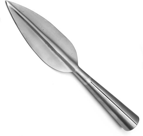Armory Replicas - Medieval Forged Leaf Shaped Spear Point Mount - Tempered High Carbon Steel Functional Aella Spear Head - Shaft Not Included 11.75/ in Saudi Arabia
