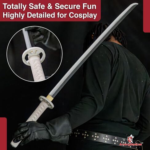 Armory Replicas™ Sode-Inspired Foam Katana | 39.25" Polyurethane Cosplay Sword with 10mm Core & Detachable Guard in Saudi Arabia