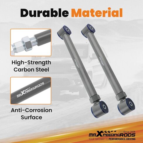 MaxPeedingRods 0-6 "أذرع التحكم الأمامية ل Dodge RAM 1500 2500 3500 1994-2009 مع 4-6 بوصة ، مجموعة ذراع التحكم القابلة للتعديل in Saudi Arabia