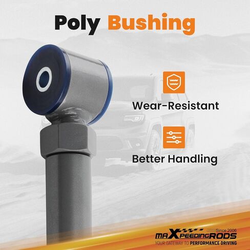 MaxPeedingRods 0-6 "أذرع التحكم الأمامية ل Dodge RAM 1500 2500 3500 1994-2009 مع 4-6 بوصة ، مجموعة ذراع التحكم القابلة للتعديل in Saudi Arabia