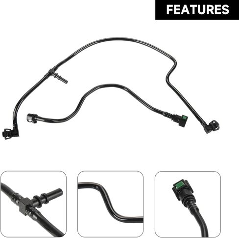 Upper Radiator Coolant Hose - Compatible for Land Rover Discovery 2017-2020 for Land Rover Range Rover 2013-2022 for Defender 2022-2023 - Replace Part LR146301 LR035630 in Saudi Arabia