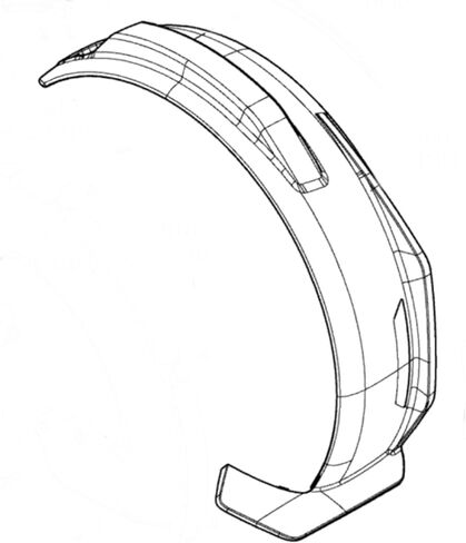 Can-Am new OEM Right Hand Front Fender, 705010756 in Saudi Arabia
