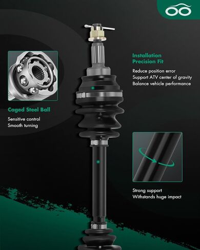 SCITOO CV Axle Drive Shaft Assembly 2005-2017 fitS for Honda Foreman Rubicon 500 650 680 Front Left Right in Saudi Arabia