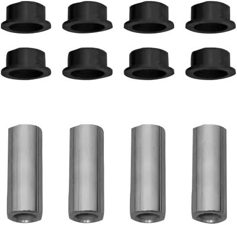 مجموعة البطانات الأمامية Superatv A-Arm متوافقة مع 2014-2016 Honda Pioneer 500/2014+ Pioneer 700/700-4 | البطانات الكافية لواجهة الآلة | تشتيت ذاتي | 8 البطانات ، 4 أكمام بديلة in Kuwait