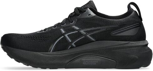 Asics Men's Gel-Kayano 31 Running Shoes, 12.5, Black/White in Kuwait