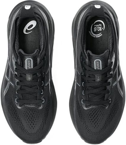 Asics Men's Gel-Kayano 31 Running Shoes, 12.5, Black/White in Kuwait