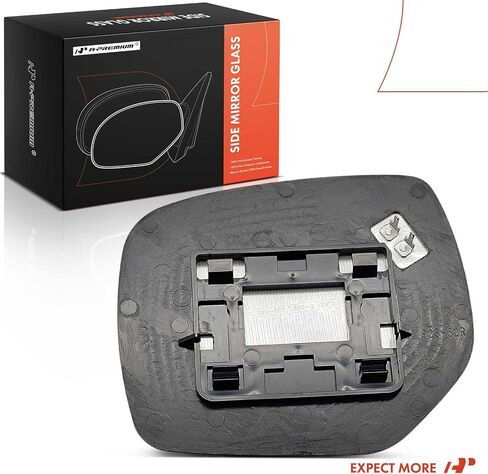A-Premium Right Passenger Side Heated Mirror Glass with Backing Plate - Compatible with Subaru Outback 2013-2014, Forester 2014-2016, Impreza 2012-2014, XV Crosstrek 2013-2014 in Saudi Arabia