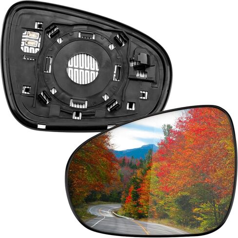 Driver Side Mirror Replacement for Lexus ES350 ES300h GS350 GS450h 2013-2017, LS460 LS600h 2013-2016, CT200h, RC300 RC350 - Left Side Mirror Glass, Rear View Mirrors Glass with Power Heated in Saudi Arabia