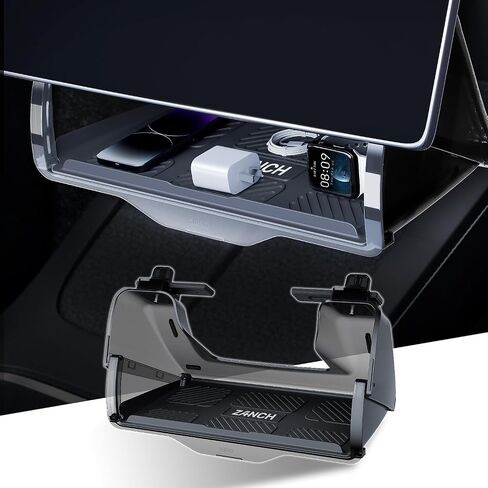 Zanch 2024 Upgraded Tesla Model Y/3 Under Screen Storage, [Hidden, Simpler Install], Console Organizer Designed for Model Y (2020-2024) & Model 3 (2017-2024), Must-Have Accessories in Saudi Arabia