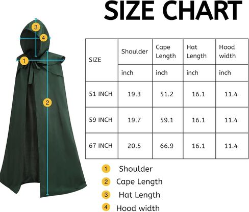 Renaissance Medieval Costume Men Green Cloak with Hood Capes Cosplay in Saudi Arabia