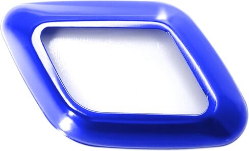 ijdmtoy 2pc مجموعة Rally Blue Aluminium Shift مقبض المقبض تغطية تغطية تغطية توافق مع Ford 2015-2020 F-150/Raptor in Saudi Arabia
