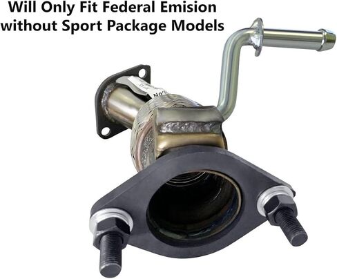 Northeastern Exhaust | Stainless Steel Front Flex Pipe Compatible for Hyundai Sonata 2011-2014 2.4L | Federal Emission | Sport Package | Free Gaskets Included | Automotive Replacement Part in Saudi Arabia
