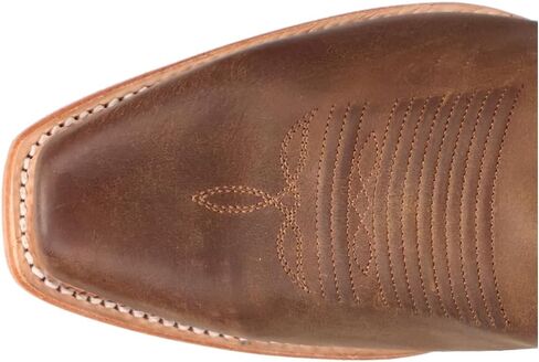 Dan Post Boots Mens Roman Embroidered Square Toe Pull On Casual Boots Mid Calf - Brown in Saudi Arabia