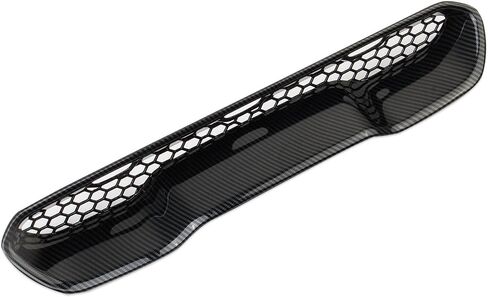 Korlot Engine Hood Vent Air Intake Moulding Cover Trim for 2021-2025 RAM 1500 TRX/RHO (Red) in Kuwait