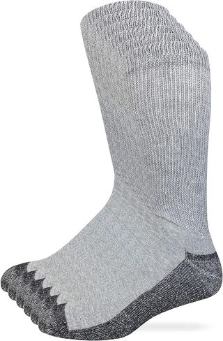 Carolina Ultimate Men's Non-Binding Everyday Crew Socks 6 Pair Pack in Saudi Arabia