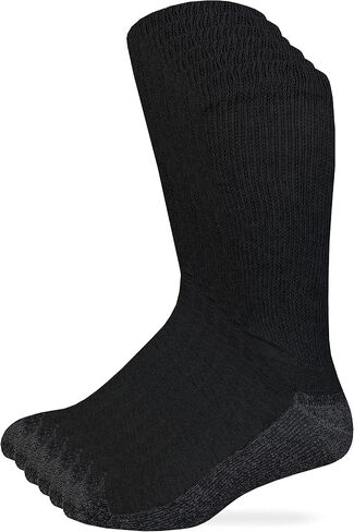 Carolina Ultimate Men's Non-Binding Everyday Crew Socks 6 Pair Pack in Saudi Arabia