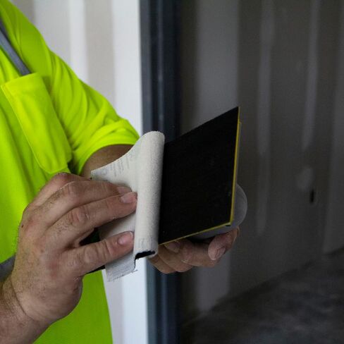 Gator 7158 Hook and Loop Fine 120-Grit Drywall Sheet Sandpaper, 4.5 x 10.5 Inch, 6 Sheets in Kuwait