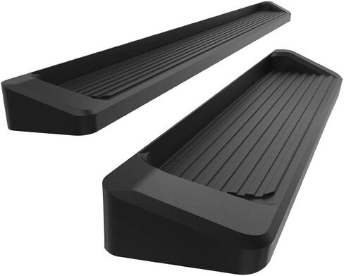HD Ridez Running Board 6 "أسود متوافق مع Dodge Sprinter 2007-2009 الحجم الكامل Van & Mercedes-Benz Sprinter 10-25 3-Door (استبعاد سيارة الركاب مع A/C الخلفية و 2015 4x4) (خطوات جانبية بار NERF) in Kuwait