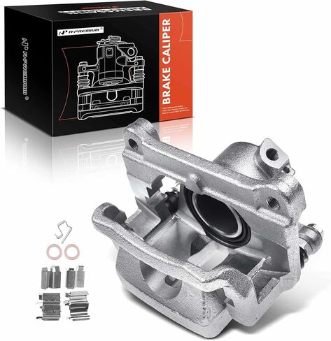 A-Premium Disc Brake Caliper Assembly with Bracket Compatible with Select Mazda Models - MX-5, MX-5 Miata 2006-2015, L4 2.0L - Front Right Passenger Side in Saudi Arabia
