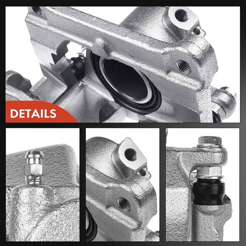 A-Premium Disc Brake Caliper Assembly with Bracket Compatible with Select Mazda Models - MX-5, MX-5 Miata 2006-2015, L4 2.0L - Front Right Passenger Side in Saudi Arabia