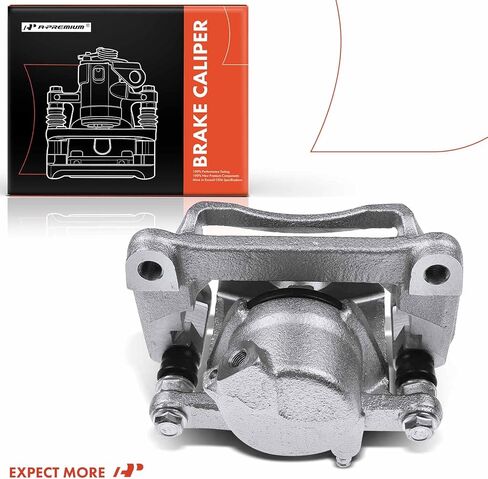 A-Premium Disc Brake Caliper Assembly with Bracket Compatible with Select Mazda Models - MX-5, MX-5 Miata 2006-2015, L4 2.0L - Front Right Passenger Side in Saudi Arabia