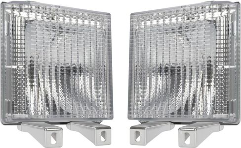 KUAFU Pair Turn Signal Lights Compatible with 1983-1991 Chevy Chevrolet Blazer Suburban C10 GMC Jimmy Suburban Pickup Truck Driver and Passenger Side Corner Marker Lamps in Saudi Arabia