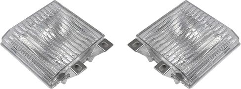 KUAFU Pair Turn Signal Lights Compatible with 1983-1991 Chevy Chevrolet Blazer Suburban C10 GMC Jimmy Suburban Pickup Truck Driver and Passenger Side Corner Marker Lamps in Saudi Arabia