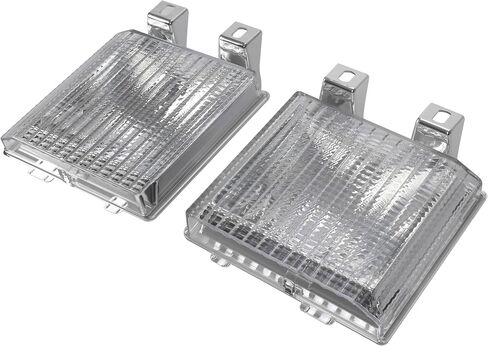 KUAFU Pair Turn Signal Lights Compatible with 1983-1991 Chevy Chevrolet Blazer Suburban C10 GMC Jimmy Suburban Pickup Truck Driver and Passenger Side Corner Marker Lamps in Saudi Arabia