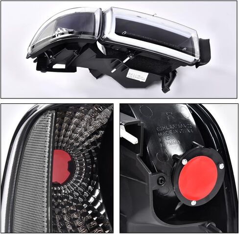 G-PLUS LED Light Strip Headlights w/o Bulbs Fit Dodge Ram 1500 1994-2001/Dodge Ram 2500 3500 1994-2002 Clear Lens Black Housing Clear Reflector Bumper Headlamps,faros delanteros Assembly in Saudi Arabia