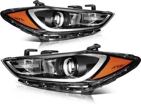 تجميع الأمراض الأمامية ملائمة لـ Hyundai Elantra 2017-2018 لمصابيح السائق والركاب على جانب الراكب غير المدرجة 92101F3000 92101-F3000 in Saudi Arabia