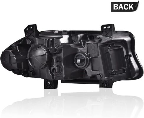 PIT66 Headlight Assembly, Compatible with Dodge Charger 2015 2016 2017 2018 2019 2020 2021 Halogen Headlamp Pair Left Driver Side And Right Passenger Side 68214397AB in Saudi Arabia
