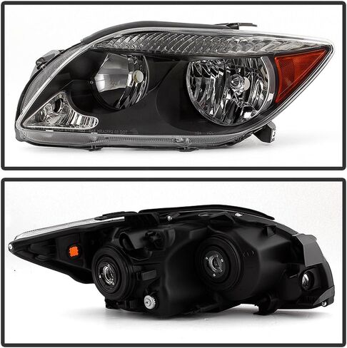 ACANII - For 2005 2006 2007 Scion TC Headlights Headlamps Replacement 05 06 07 Driver + Passenger Side in Saudi Arabia